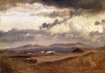 讓 巴蒂斯特 卡米耶 柯羅 View of the Roman Campagna 讓 巴蒂斯特 卡米耶 柯羅 View of the Roman Campagna